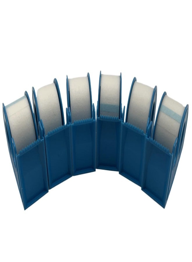 كومفرت أكسيس شريط ورقي ناعم، مسامي، دقيق المسام، ذاتي اللصق، خالٍ من اللاتكس، مضاد للحساسية، 1 بوصة × 10 ياردات مع موزع (عبوة من 6 قطع) - Image 5